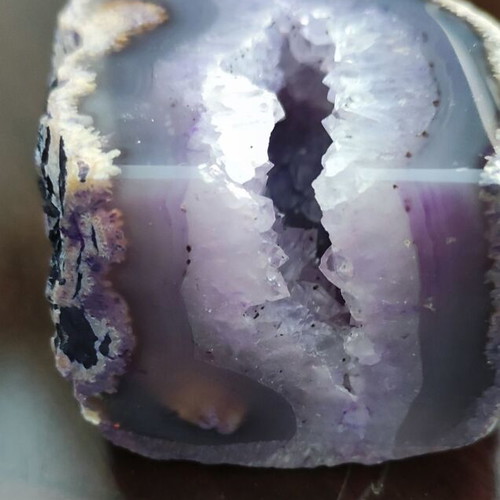 Precious stone of natural agate amethyst quartz crystal new