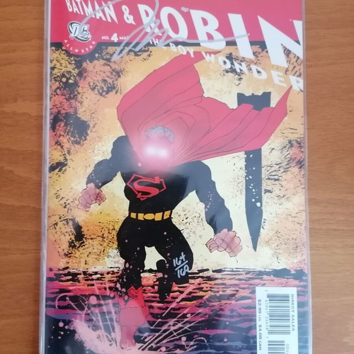 All-Star Batman & Robin, the Boy Wonder #4 signed, new