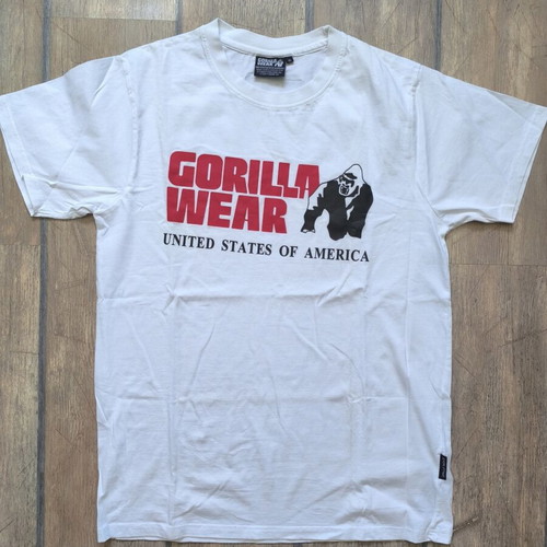 Gorilla Wear men's t-shirt XL white like new