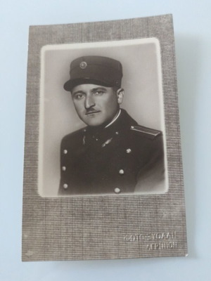 Photograph of Greek Warrant Officer from Second Republic period like new