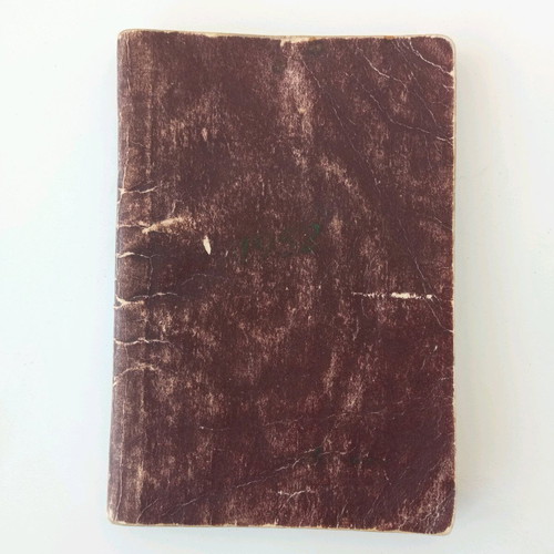 Minion rare pocket diary 1952 used with notes