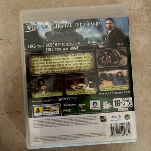 Lost PlayStation 3 used, full English version