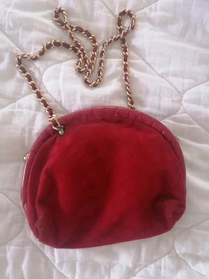 Small shoulder bag real leather like new