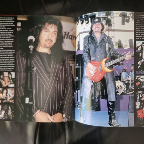 KISS Live! Book like new with poster