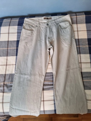 Berto Lucci women's pants white like new, size 46