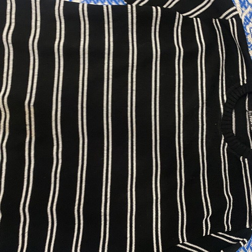 Men's striped pullover XXL like new