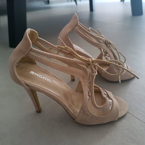 Migato sandals like new, size 36, beige