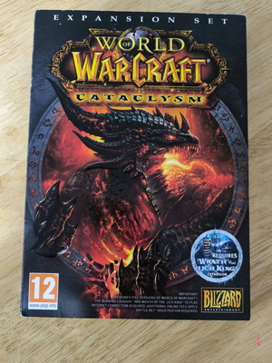 World of Warcraft Cataclysm Expansion Set PC like new