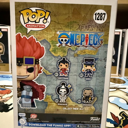 Funko Pop One Piece Eustass Kid 1287 like new, Wondercon 2023 Exclusive