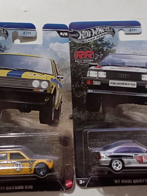 Hot Wheels Silver Series Rally Racers μεταλλικά αυτοκινητάκια, σετ 2