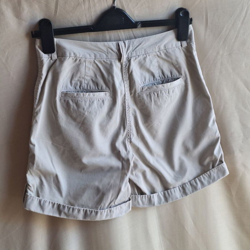 Marks & Spencer Beige Cotton Chino Shorts Small like new