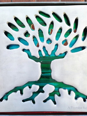 Dimitris Psomodotis A Promise for Life artwork new with certificate