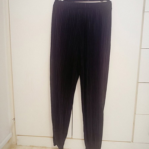 Zara black airy pants like new, size S
