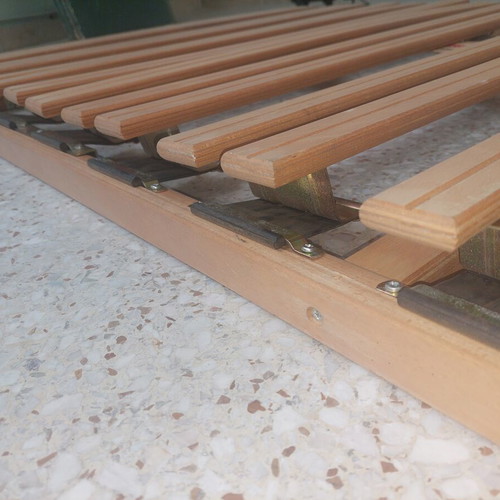 Orthopedic bed frame with 2 recline adjustments