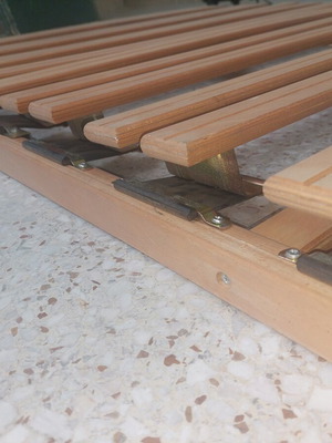 Orthopedic bed frame with 2 recline adjustments