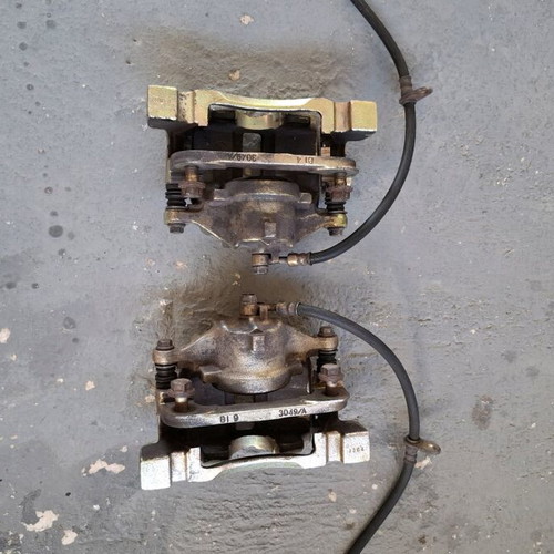 Honda Civic EP2 front calipers and brake pads like new, 262mm disc