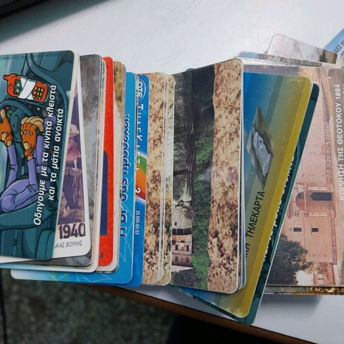 Phone card like new with various designs
