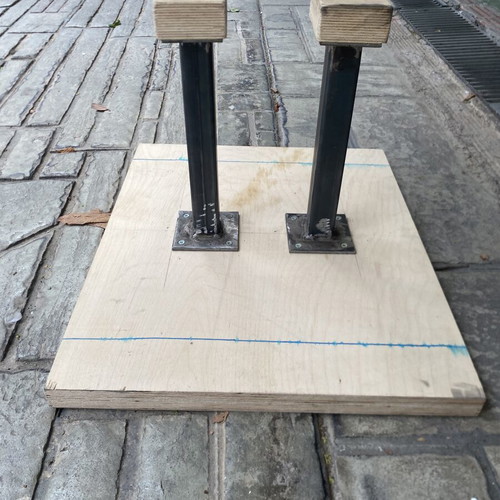 Vertical Exercise Equipment with Parallel Bars for Strengthening