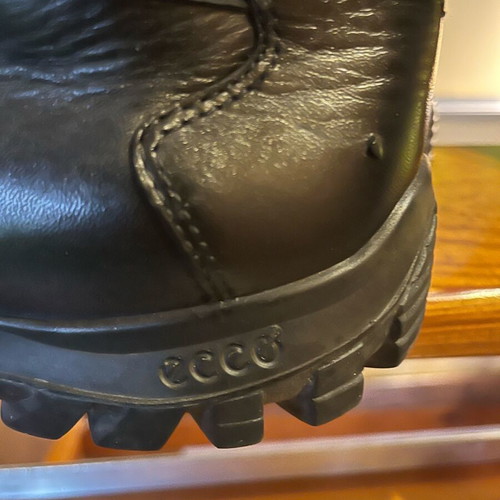 Men's high winter shoes Ecco like new, size 43, black