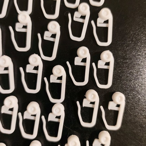 Curtain clips pack of 38 white plastic