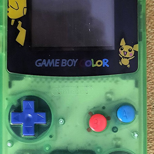 Gameboy Color used with 34 games, 7 manuals and Action Replay Pro