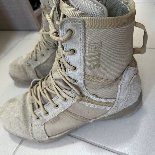 5.11 Tactical A/T Arid Coyote Military Boots like new, size 44