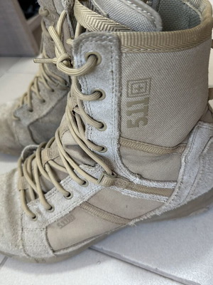 5.11 Tactical A/T Arid Coyote Military Boots like new, size 44