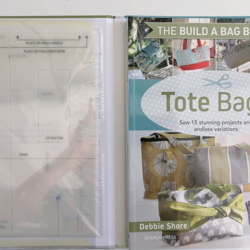 Sewing books for bags by Debbie Shore used, pack of 2
