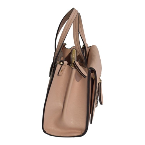My Twin by Twinset nude pink bag with crystals and detachable pouch like new