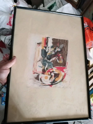 A. Apergis Silk Screen Printing collectible