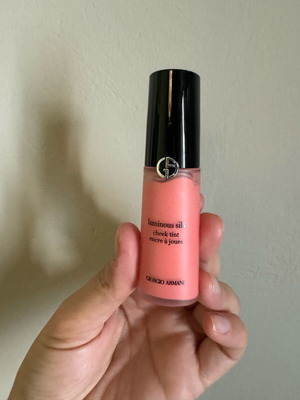 Armani Cheek Tint liquid blush Rosy Peach shade like new