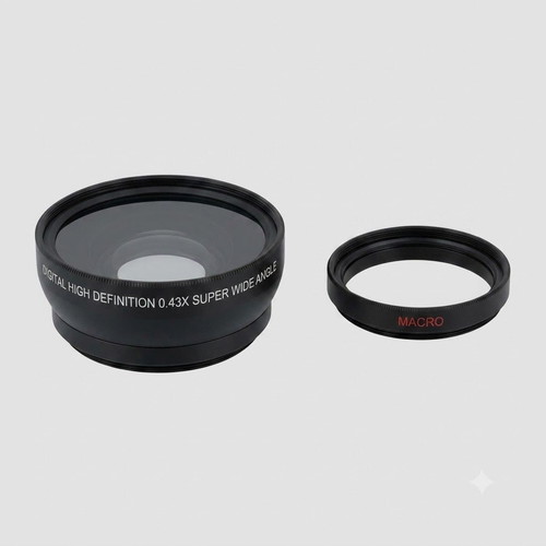 0.43x Super Wide-Angle Conversion Lens with Macro Japan Optics new