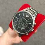 Emporio Armani men's watch, silver