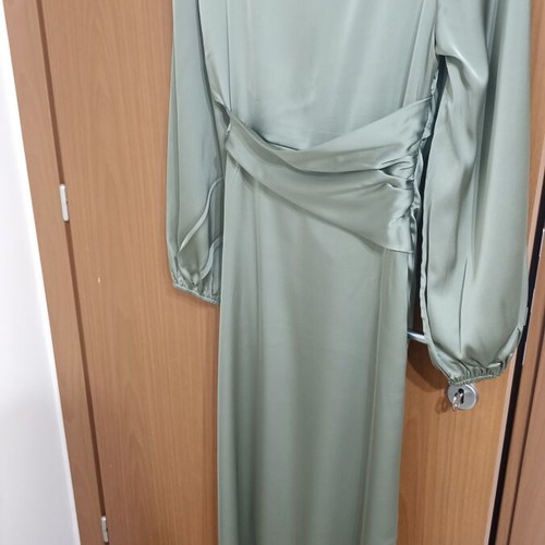 Satin dress with cutouts, new, Shein, size L