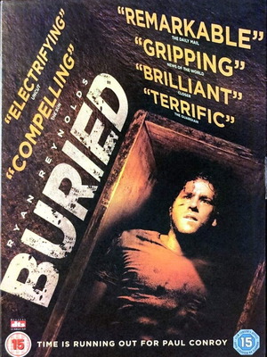 Buried DVD thriller used with Ryan Reynolds, English subtitles