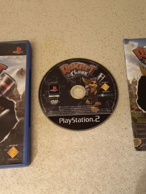 Ratchet and Clank PlayStation 2 game used, Greek edition with manual