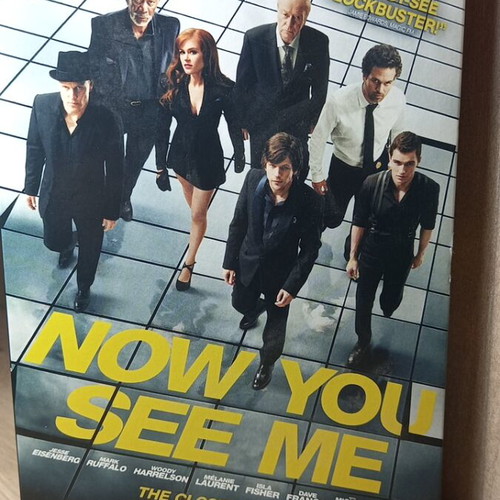 Now You See Me DVD like new with English subs