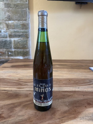 Minos Wine from 80s-90s used, collectible, sealed