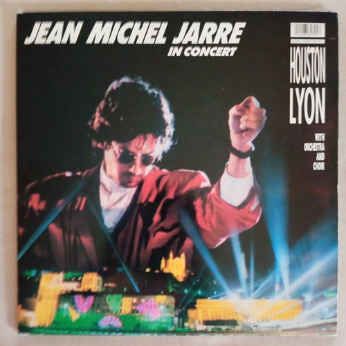 Jean Michel Jarre In Concert Houston Lyon vinyl like new