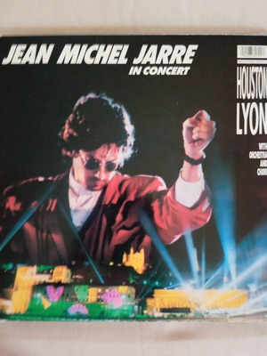 Jean Michel Jarre In Concert Houston Lyon vinyl like new