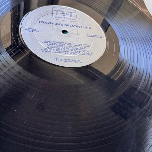 Television's Greatest Hits 2xLP used, pop genre