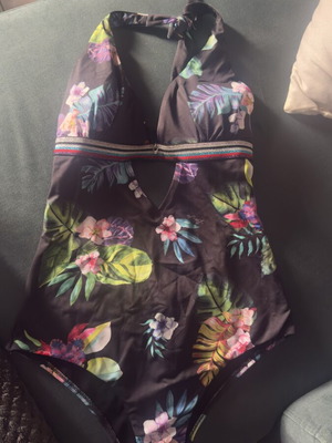 Liu Jo one-piece swimsuit like new, size S, black multicolor