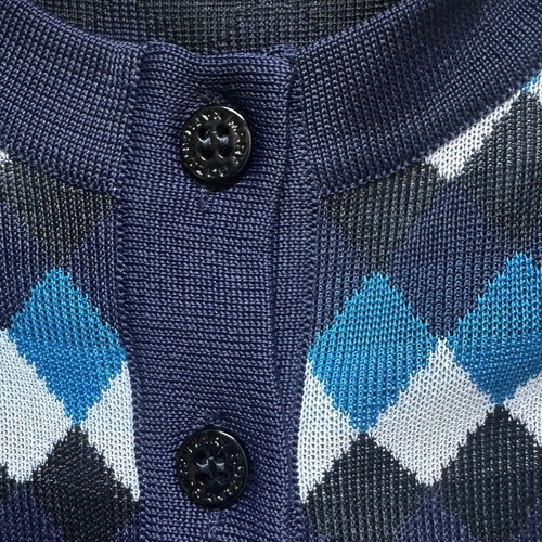Mary Katrantzou Viscose Knit Printed Top New Size Small Blue