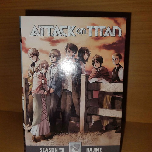 Attack on Titan manga box set volumes 13-17, 5 volumes