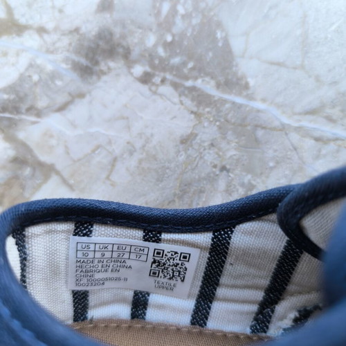 Toms kids espadrilles size 27 like new, blue casual shoes