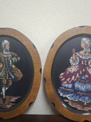 Καδράκια κέντημα μεταχειρισμένα, διαστάσεις 35×29