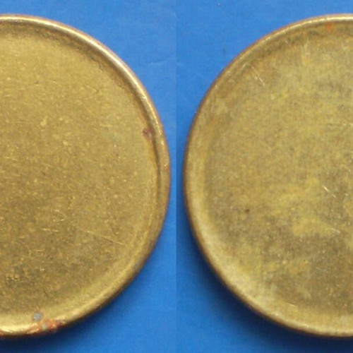Metal blank coin disc like new