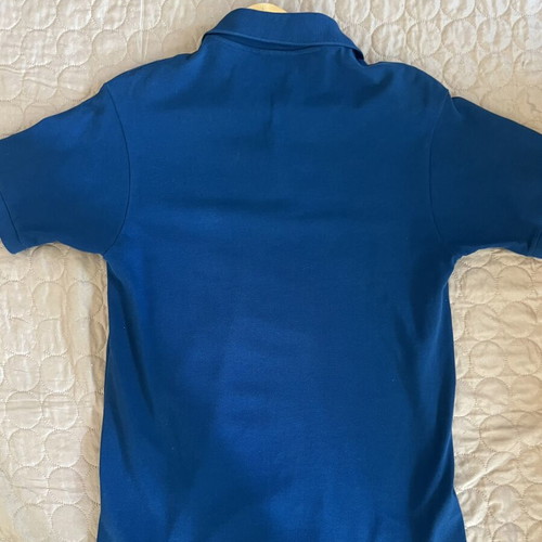 Lacoste men's polo shirt classic fit medium royal blue