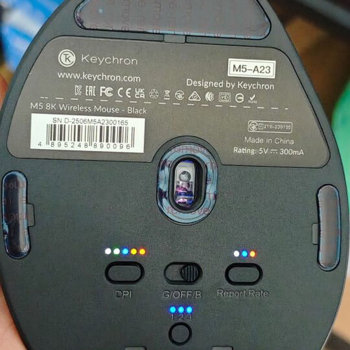 Keychron M5 Wireless ergonomic new wireless mouse