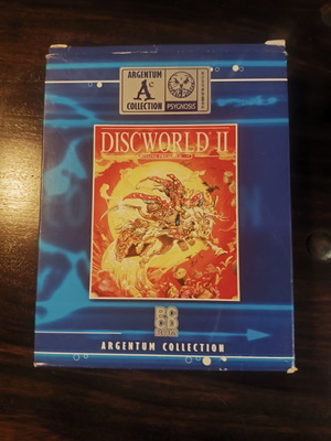 Discworld II Missing Presumed PC game used, complete big box